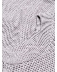 Женский серый свитер с круглым вырезом от Kenzo
