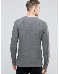 Мужской серый свитер с круглым вырезом от Brave Soul