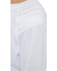 Женский серый свитер с круглым вырезом от Zoe Karssen