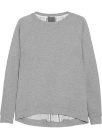 Женский серый свитер с круглым вырезом от Lot 78