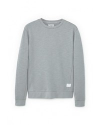 Мужской серый свитер с круглым вырезом от Mango Man