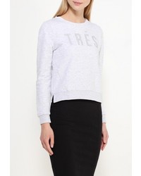 Женский серый свитер с круглым вырезом от Mavi