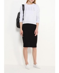 Женский серый свитер с круглым вырезом от Mavi