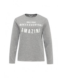 Женский серый свитер с круглым вырезом от Mavi