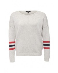 Женский серый свитер с круглым вырезом от Mavi