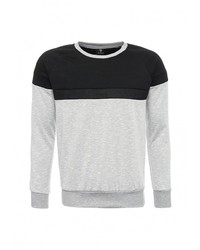 Мужской серый свитер с круглым вырезом от Max&amp;Jenny