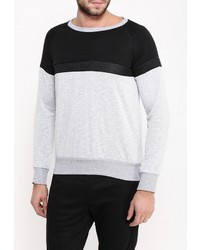 Мужской серый свитер с круглым вырезом от Max&amp;Jenny