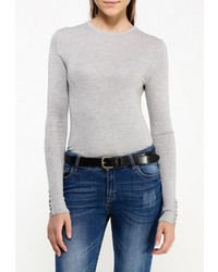 Женский серый свитер с круглым вырезом от Medicine