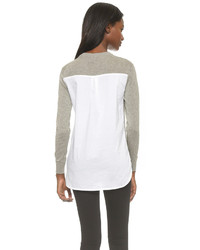 Женский серый свитер с круглым вырезом от Marc by Marc Jacobs