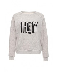 Женский серый свитер с круглым вырезом от MinkPink