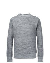 Мужской серый свитер с круглым вырезом от N. Hoolywood