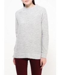 Женский серый свитер с круглым вырезом от NATIVE YOUTH