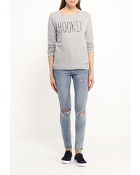 Женский серый свитер с круглым вырезом от O'Neill