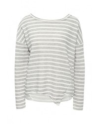 Женский серый свитер с круглым вырезом от Only