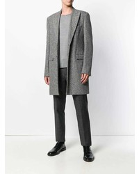 Мужской серый свитер с круглым вырезом от Cenere Gb