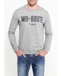 Мужской серый свитер с круглым вырезом от Pepe Jeans