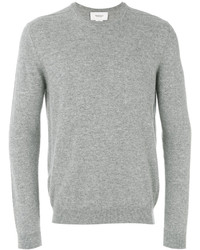 Мужской серый свитер с круглым вырезом от Pringle