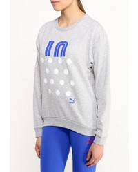 Женский серый свитер с круглым вырезом от Puma