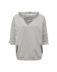 Женский серый свитер с круглым вырезом от Rinascimento