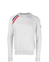 Мужской серый свитер с круглым вырезом от Rossignol