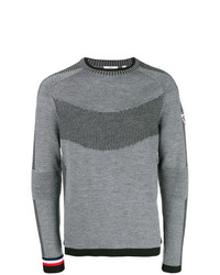 Мужской серый свитер с круглым вырезом от Rossignol
