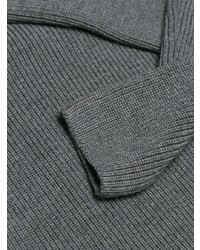 Женский серый свитер с круглым вырезом от RED Valentino