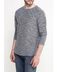 Мужской серый свитер с круглым вырезом от s.Oliver Denim