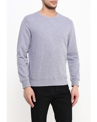 Мужской серый свитер с круглым вырезом от Sela