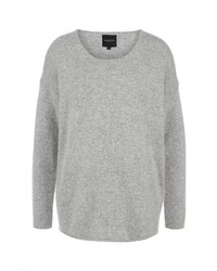 Женский серый свитер с круглым вырезом от Selected Femme