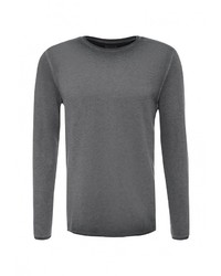 Мужской серый свитер с круглым вырезом от Selected Homme