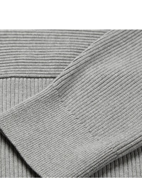 Мужской серый свитер с круглым вырезом от Club Monaco