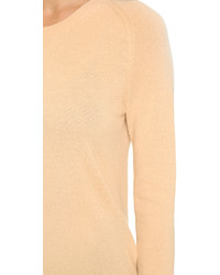 Женский серый свитер с круглым вырезом от Equipment