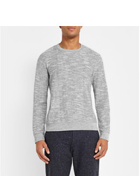 Мужской серый свитер с круглым вырезом от Club Monaco