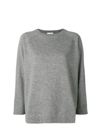 Женский серый свитер с круглым вырезом от Societe Anonyme