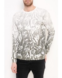 Мужской серый свитер с круглым вырезом от Solid