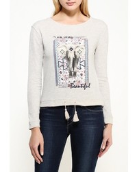 Женский серый свитер с круглым вырезом от SPRINGFIELD