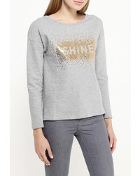 Женский серый свитер с круглым вырезом от SPRINGFIELD