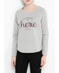 Женский серый свитер с круглым вырезом от SPRINGFIELD