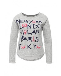 Женский серый свитер с круглым вырезом от SPRINGFIELD