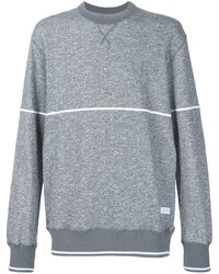 Мужской серый свитер с круглым вырезом от Stampd