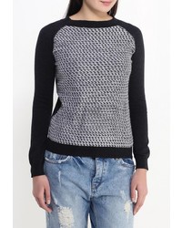 Женский серый свитер с круглым вырезом от Stella