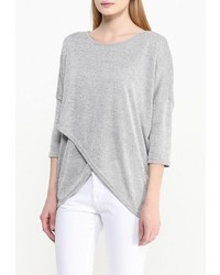 Женский серый свитер с круглым вырезом от Stella