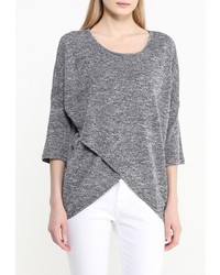 Женский серый свитер с круглым вырезом от Stella