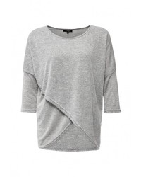 Женский серый свитер с круглым вырезом от Stella