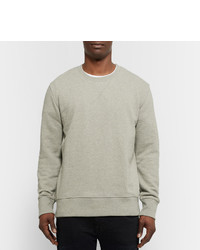 Мужской серый свитер с круглым вырезом от Nudie Jeans