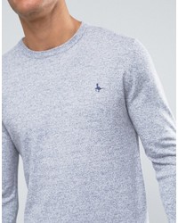 Мужской серый свитер с круглым вырезом от Jack Wills