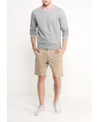 Мужской серый свитер с круглым вырезом от Sweet years