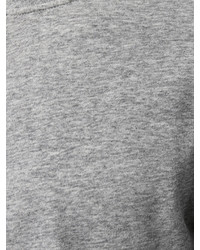 Мужской серый свитер с круглым вырезом от Edwin