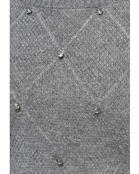 Женский серый свитер с круглым вырезом от Tom Farr