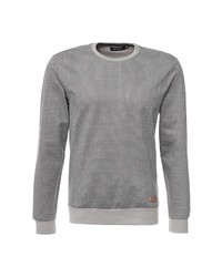 Мужской серый свитер с круглым вырезом от Top Secret